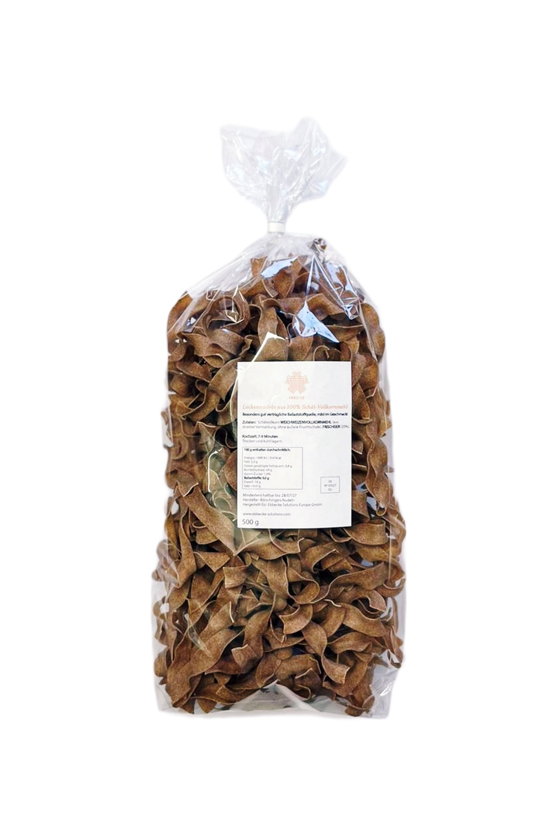 Tagliatelle aus 100% Schäl-Vollkorn